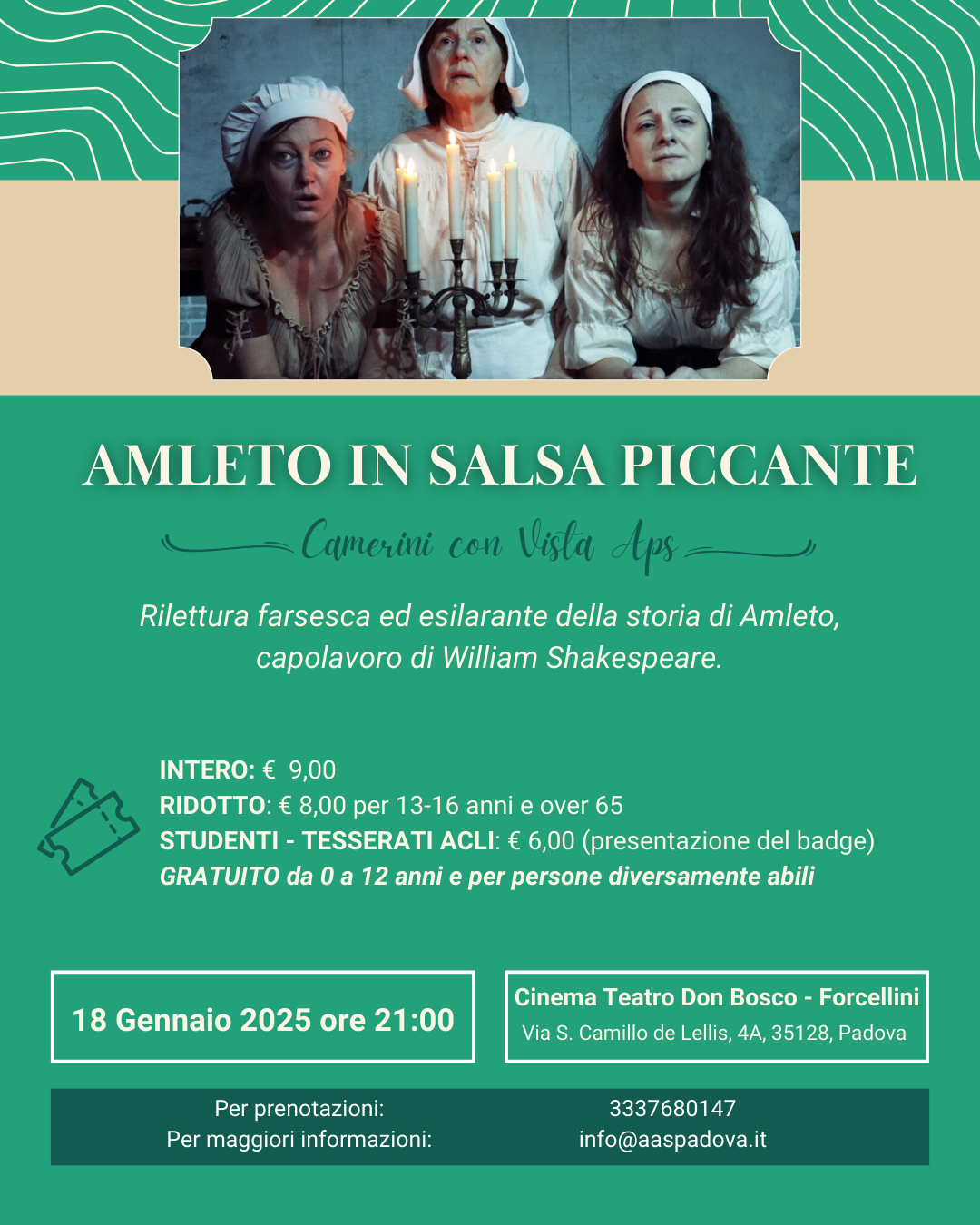 AMLETO IN SALSA PICCANTE